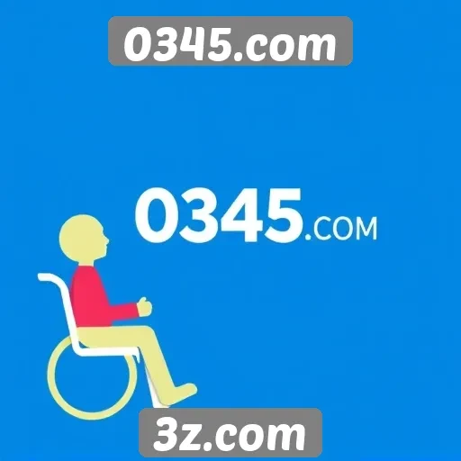 Acessibilidade e navegação no 0345.com