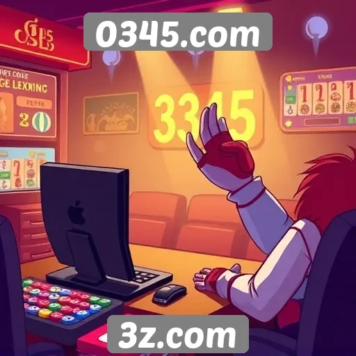 Experiência de jogo no site 0345.com é analisada