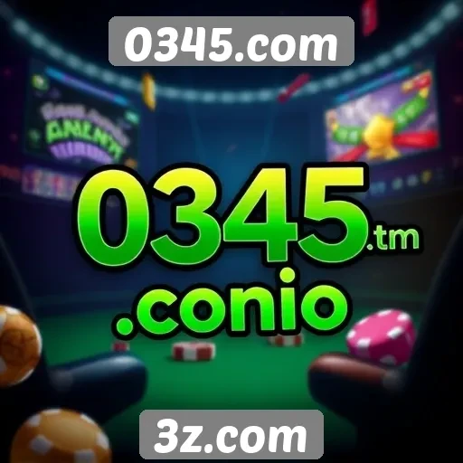 0345.com apresenta nova plataforma de jogos online