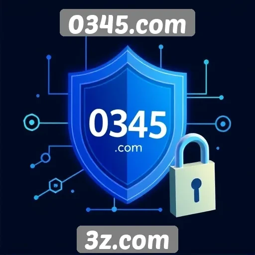 Características de segurança do site 0345.com analisadas